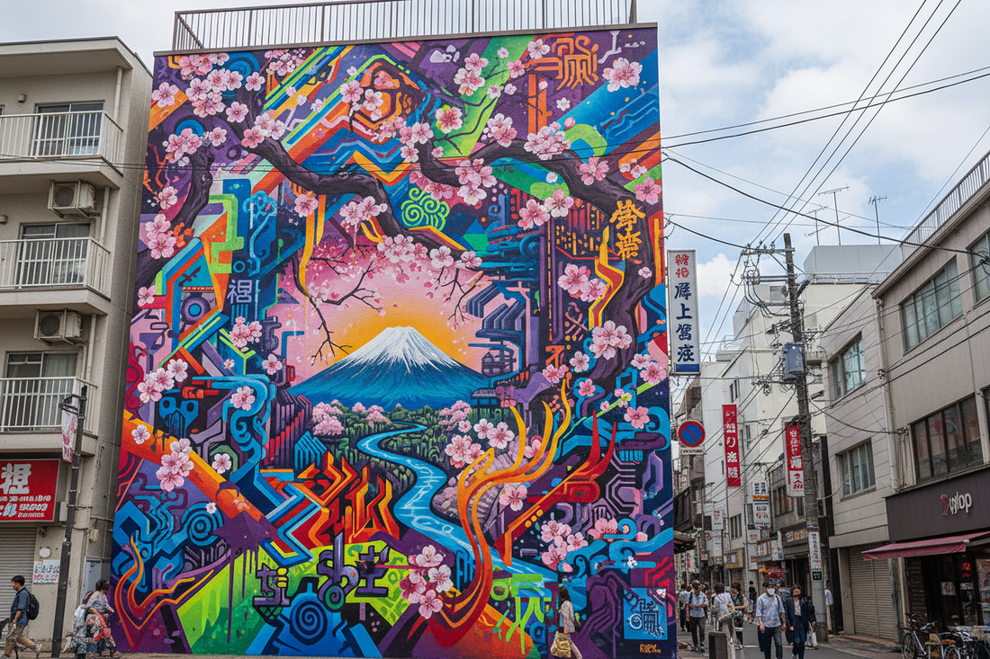 Top or Best Mural Design Studios in Kawasaki, Japan